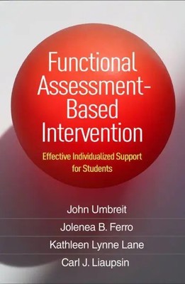 Functional Assessment-Based Intervention | Carl J. Liaupsin (u. a.) | Englisch