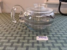 Vintage Pyrex Flameware 6 Cup Tea Coffee Pot Part Carafe 8446