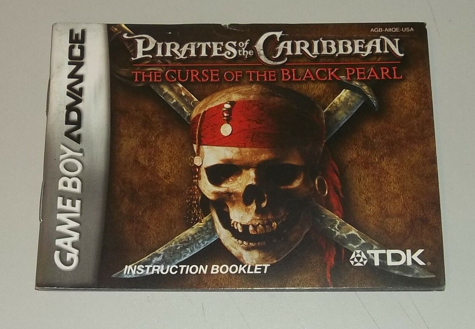 【信頼】 Game Boy Advance Manual Instruction Booklet Caribbea Pirates 今季一番 -