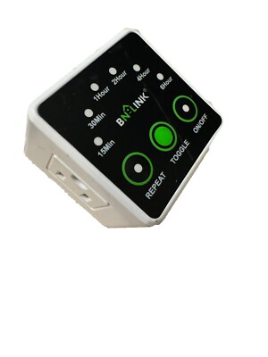BN-LINK Smart Digital Countdown Timer with 3-Prong Grounded Outlet 125V AC 15A