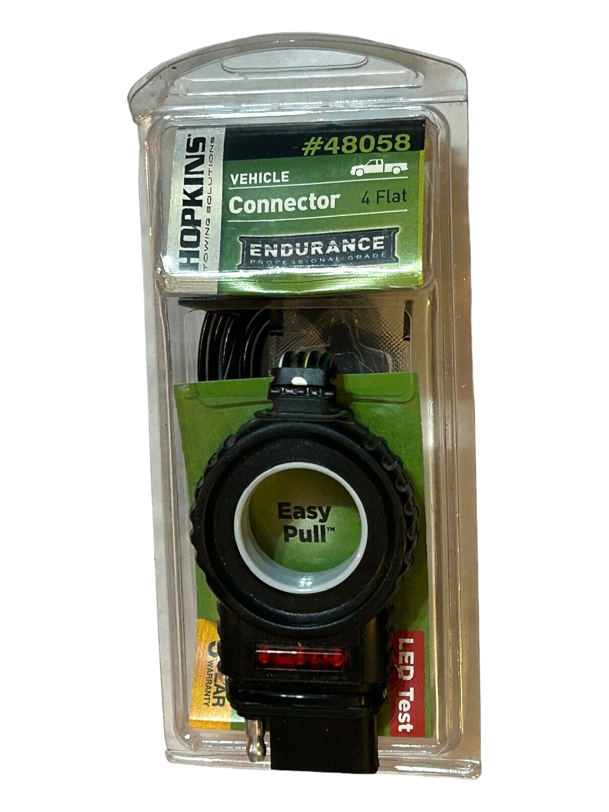 4 Flat Vehicle Connector Hopkins Towing Solutions - Endurance Grade - 48058