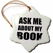 3dRose Ask me about my Book - Advertise your writing - writer author self-promot
