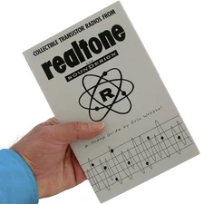 Realtone transistor radio Photo Guide in glorious black & white for collectors