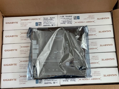 Gigabyte W480M Vision W LGA1200 Support Intel 10/11th core w1200 w1300
