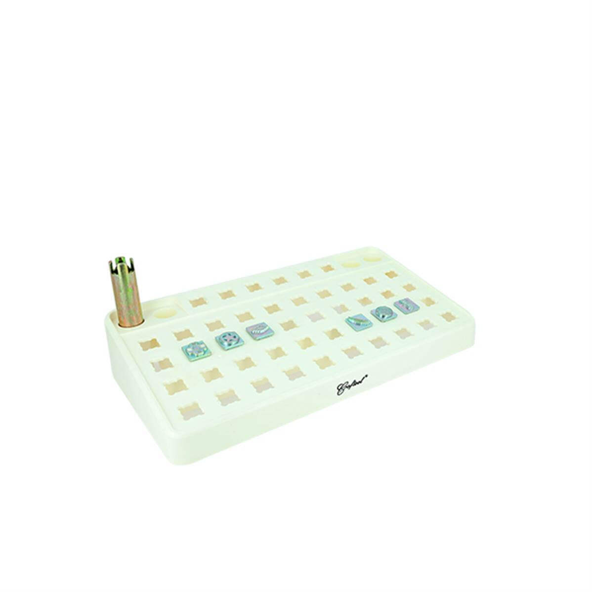 Boite de rangement pour matoirs compacte pour atelier créatif mobile