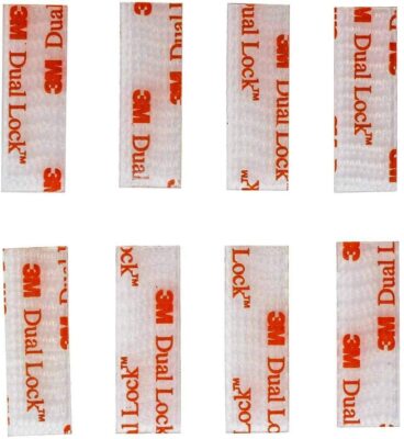 EZ Pass IPass FasTrak SunPass Fastlane Mounting Tape 8 Strips 3M Dual Lock