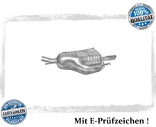 Endschalldämpfer Opel Astra G CC 1.6 62/74/76 KW Endtopf Auspuff BJ. 09.03-01.05