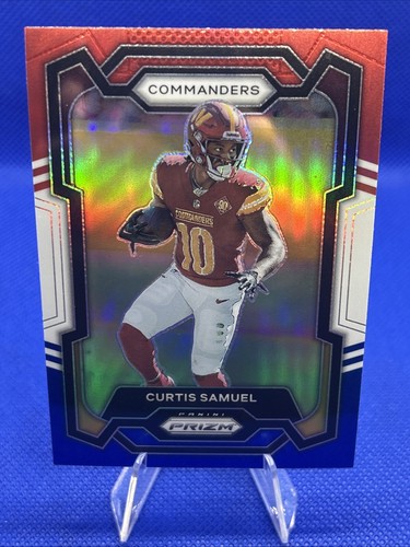 2023 Curtis Samuel SP #294 Panini Red White Blue Prizm | Commanders & Bills - 第 1/7 張圖片