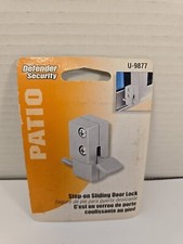 Defender Security Patio Step-on Sliding Door Lock U9877 NEW
