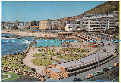 D073326 Südafrika. Sea Point. Eine Gesamtansicht zeigt den Pavillon und die Fledermaus