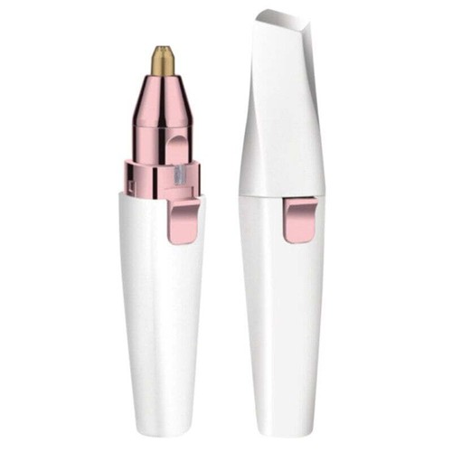 2 in 1 Lip Painless Women Portable Facial Hair Removal Eyebrow Epilator