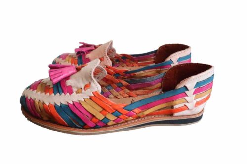 Women's Huarache Size 7 Huarache Artesanal Mexicano Mexican Sandals 100% Leather