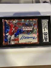 🔥CJ Stroud /4 Auto Lot🔥 3 Card Lot 💎All 10 Grades 💎 Pop 1 Auto