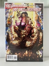 DC UNIVERSE LAST WILL AND TESTAMENT #1 NM+ (2008) *COMBINE SHIP & SAVE*