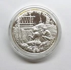 1972 Sovereign Nation of the Navajo Indian Tribe  .999 Silver Prf Rd
