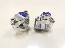 Handlebar Risers Clamp 1-1/2'' Tall For Harley Softail Custom FXSTC 06-UP 2015