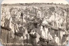 The Badlands Hells Half Acre Sanborn Postcard E21