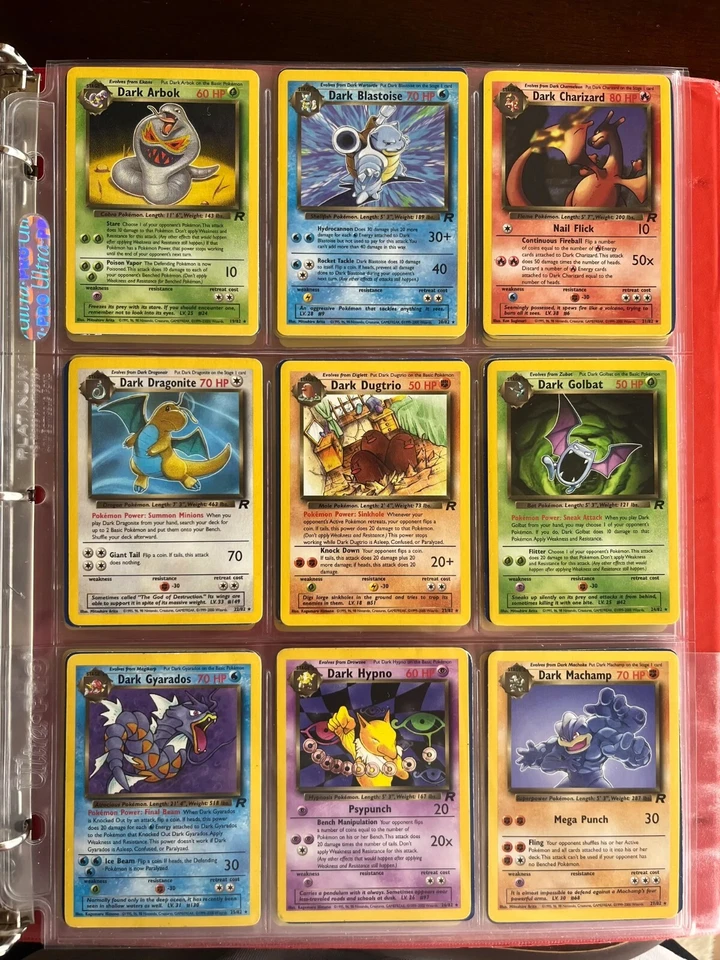 Pokémon TCG: Full Complete TEAM ROCKET Cards Set (83/82) 2000 - Image 3 of 4