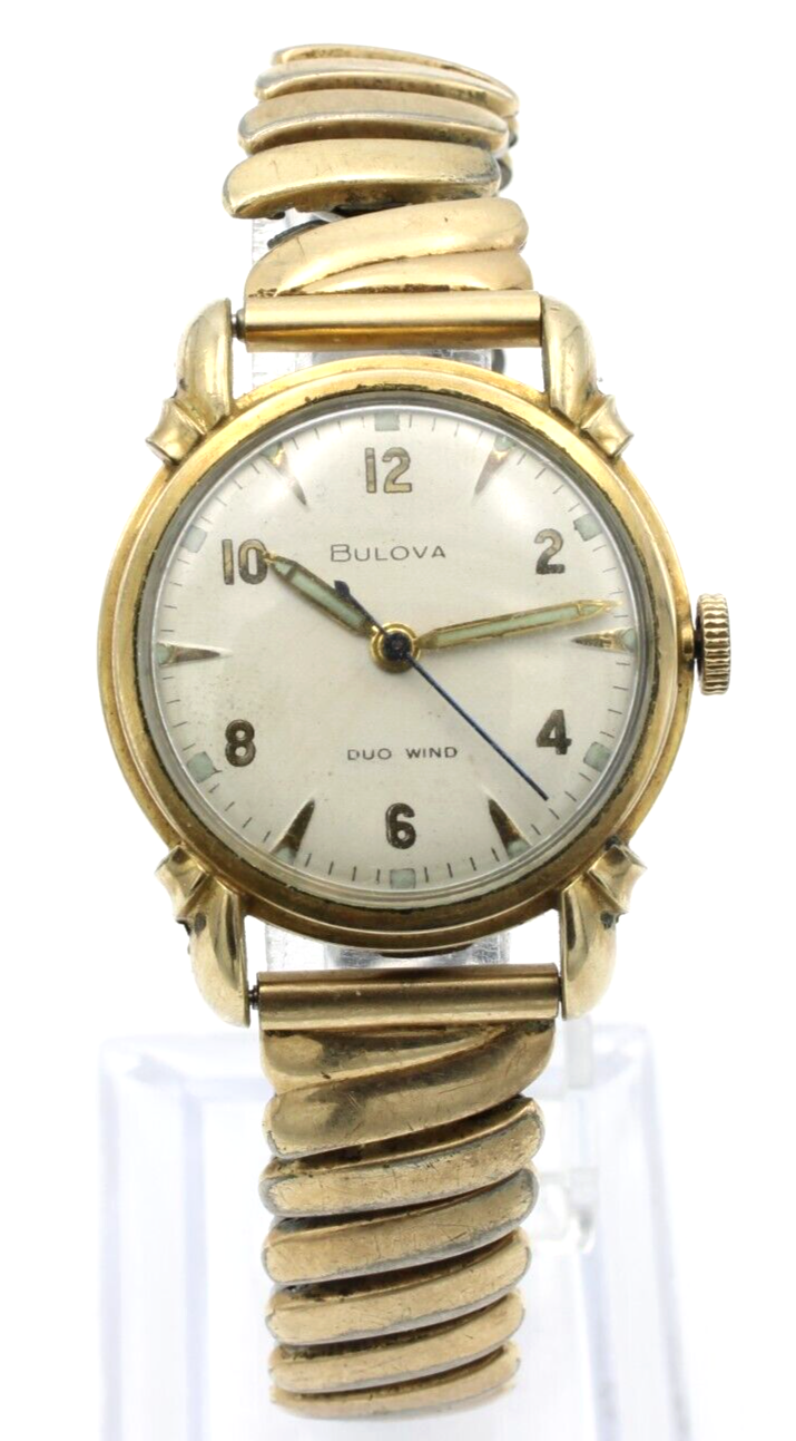 Vintage Bulova Self & Duo Wind 23j Automatic Men's Wristwatches Lot of