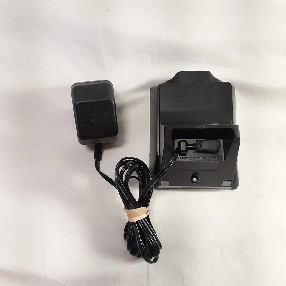 Vtech Cordless Telephone Base with AC 6V Adaptor U060030A12V Black and Silver - Image 4 of 4