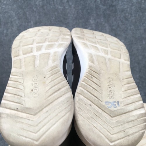 Adidas Shoes Womens 9 Cloudfoam Pure 2.0 Lace Up Running Sneakers Black Fabric - Picture 11 of 17