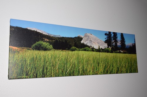 'MY BLUE AND GREEN HEAVEN' Sierras 12 x 36" Canvas by Dara Jon Taheri 'MY BLUE AND GREEN HEAVEN' Sierras 12 x 36" Canvas by Dara Jon Taheri