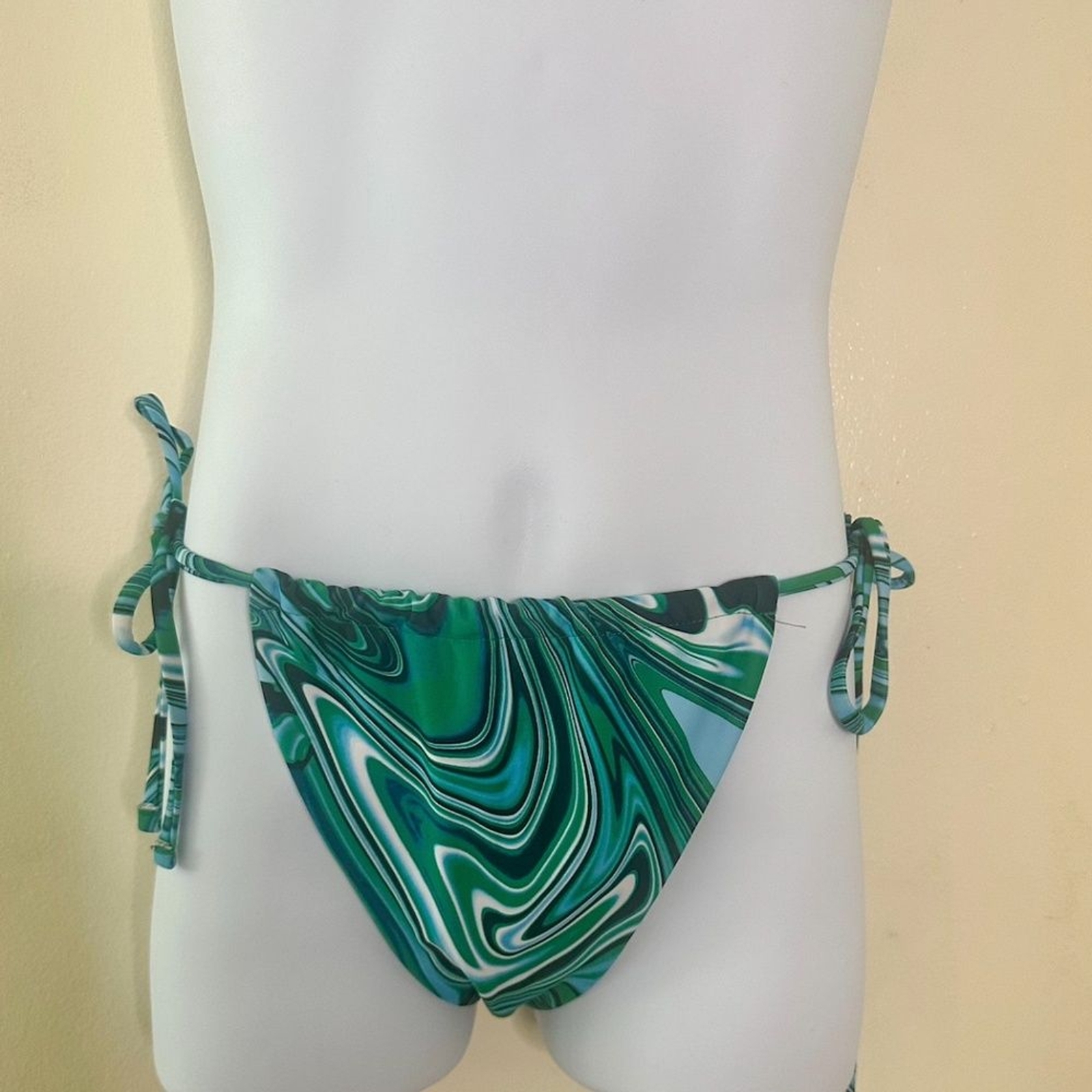 Multi-Colored Side - Tie Bikini Bottom - image 3