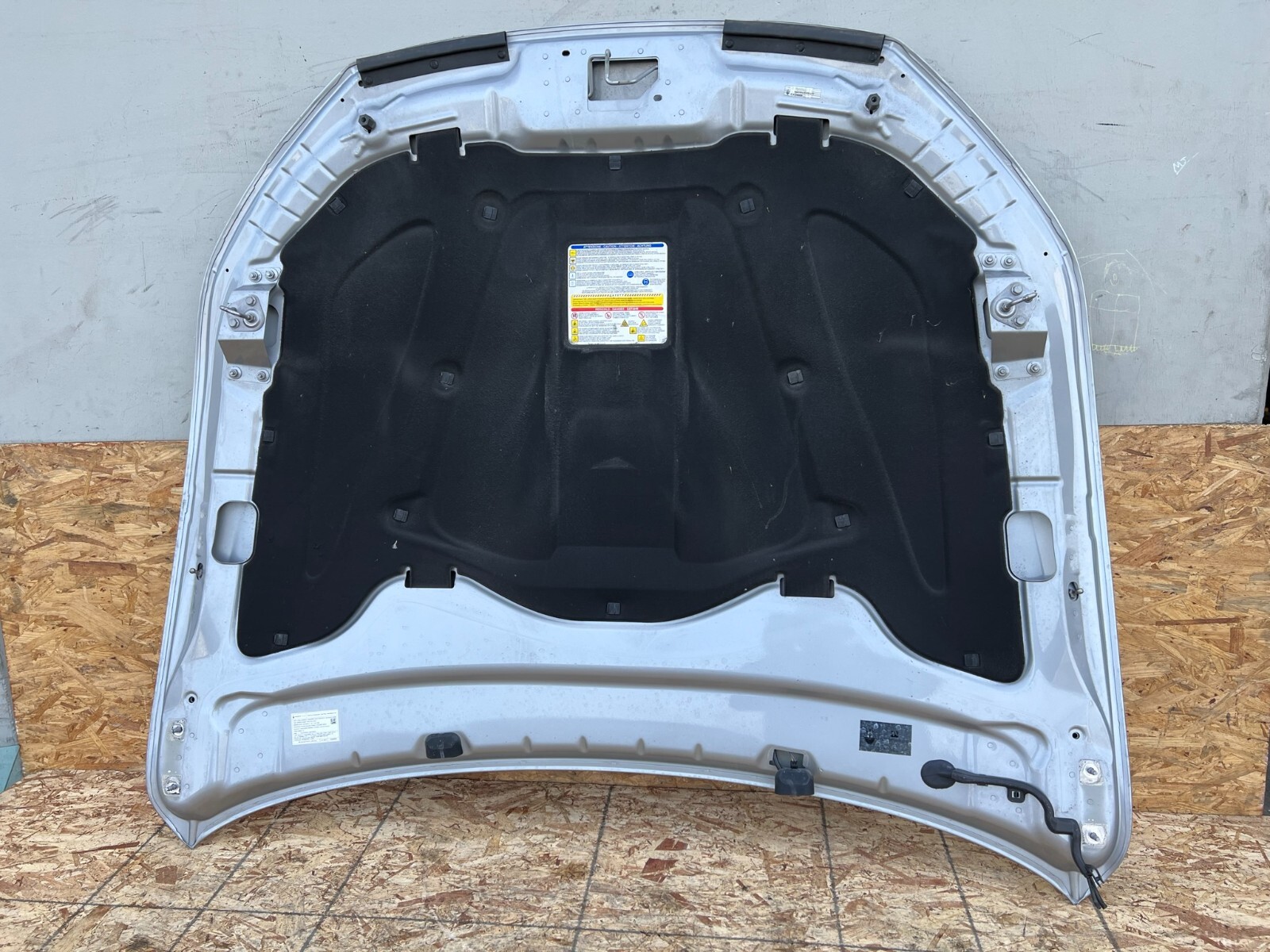 HOOD PANEL COVER BONNET ASSEMBLY OEM 44K 14-20 MASERATI GHIBLI S Q4 3.0