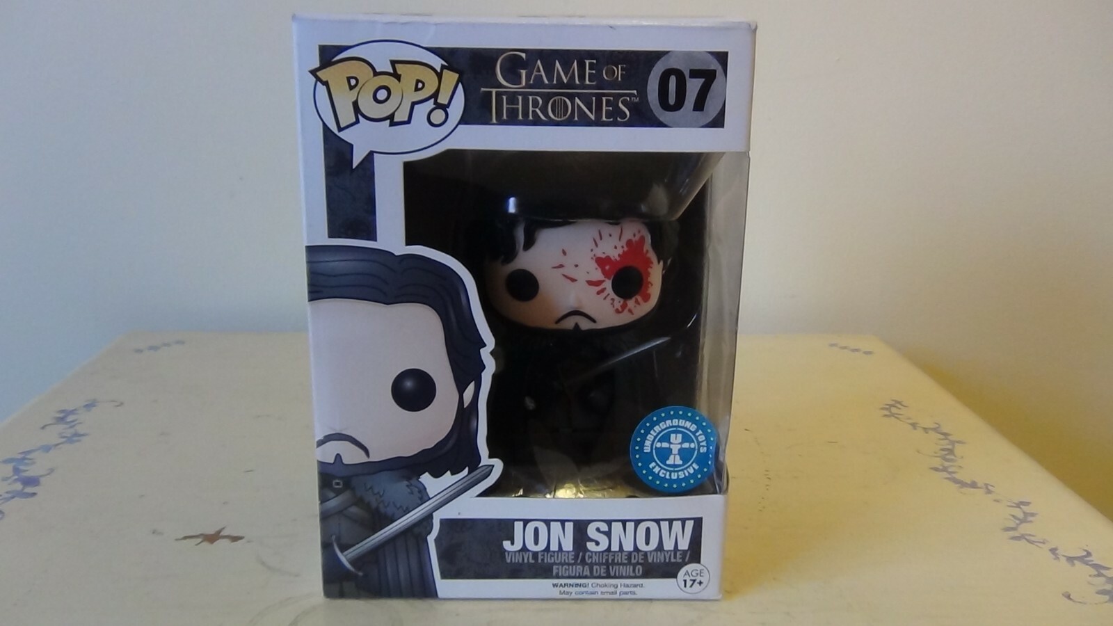 En Oferta Funko Pop Vinyl Game Of Thrones Bloody Jon Snow 07