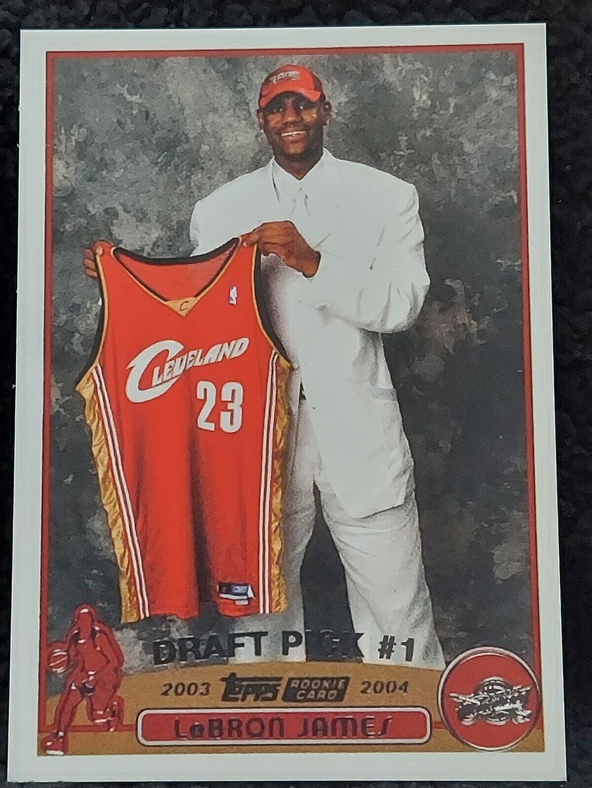 Lebron James 2003 Topps Rookie Card Cavs Lakers #221 RP RC NM-Mint