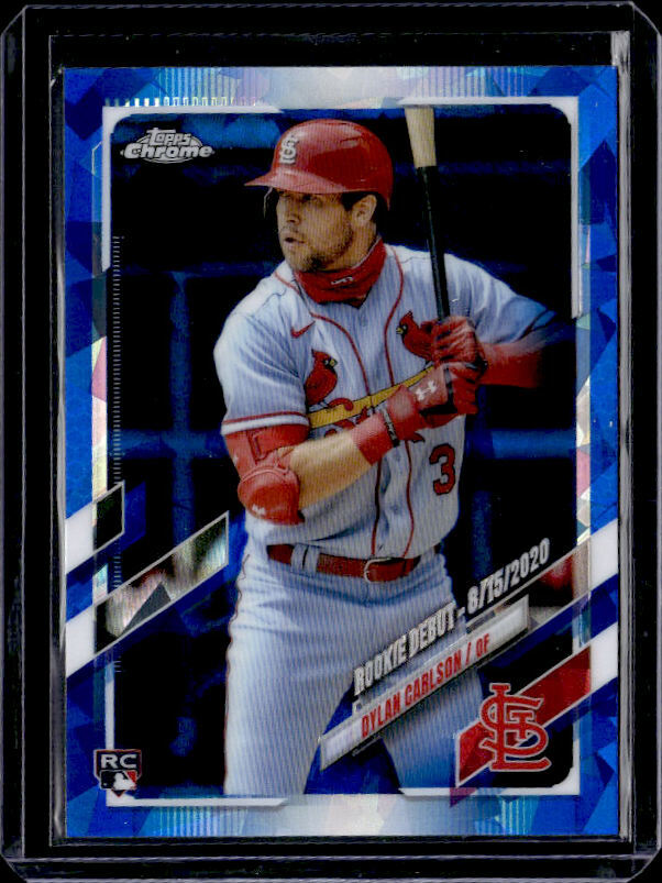 2021 Topps Chrome Sapphire #US197 Dylan Carlson  Sapphire