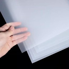Polypropylene Plastic Sheet Thick 0.3mm to 2mm Translucent Plastic Frosted Sheet