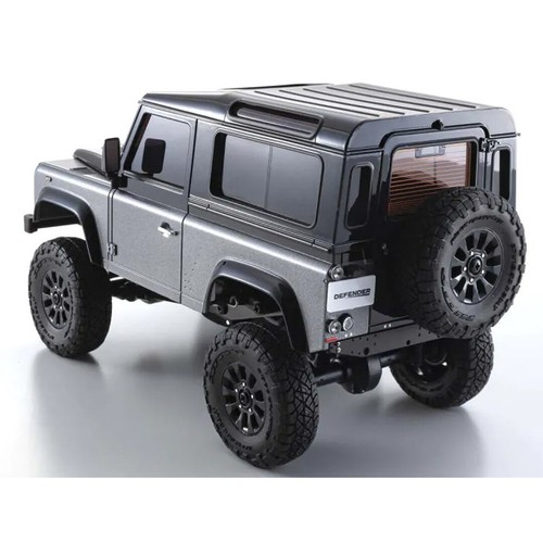 Kyosho 32526GM Mini-Z 4X4 Land Rover Defender 90 Autobiography Gray RTR Crawler - Picture 8 of 10