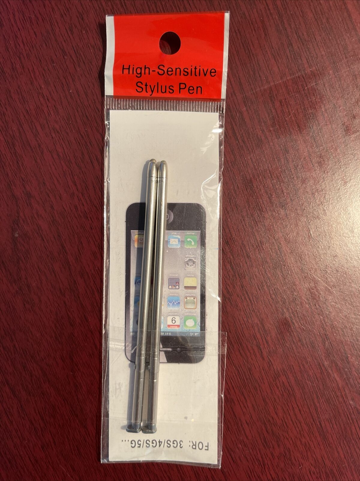 NIP Set 2 High Sensitive Stylus Pen 5G…. 3GS 4GS Light FOR Courier shipping free shipping Mail order Blue