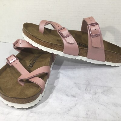 Birkenstock Arizona Mayari Icy Metallic Old Rose Birkenstock