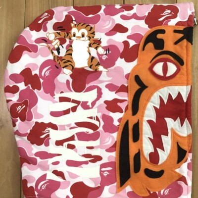 BAPE ABC camo pink tiger full zip hoodie A Bathing Ape Size XL | eBay