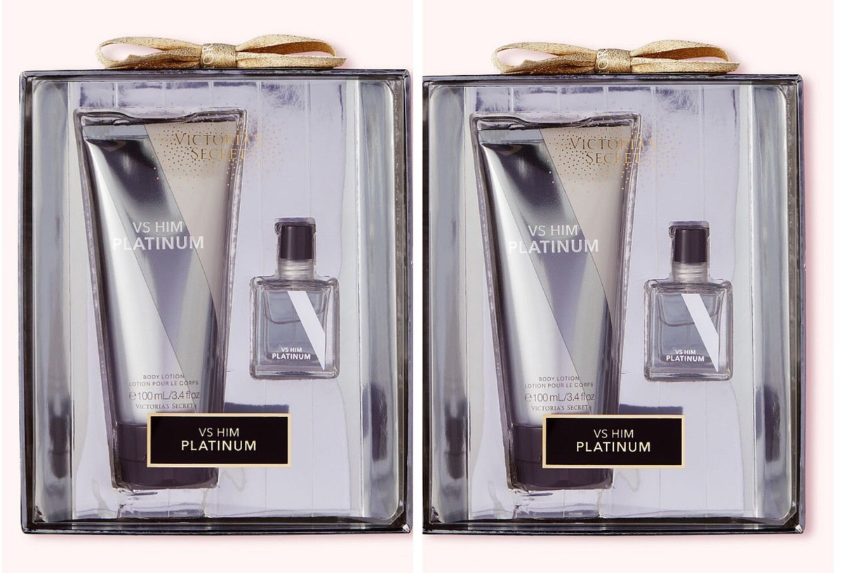Victoria's Secret VS HIM PLATINUM Mini Fragrance Duo ( Lot of 2