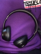 Beats Solo 4 True Wireless On-Ear Headphones - Matte Black - Open Box