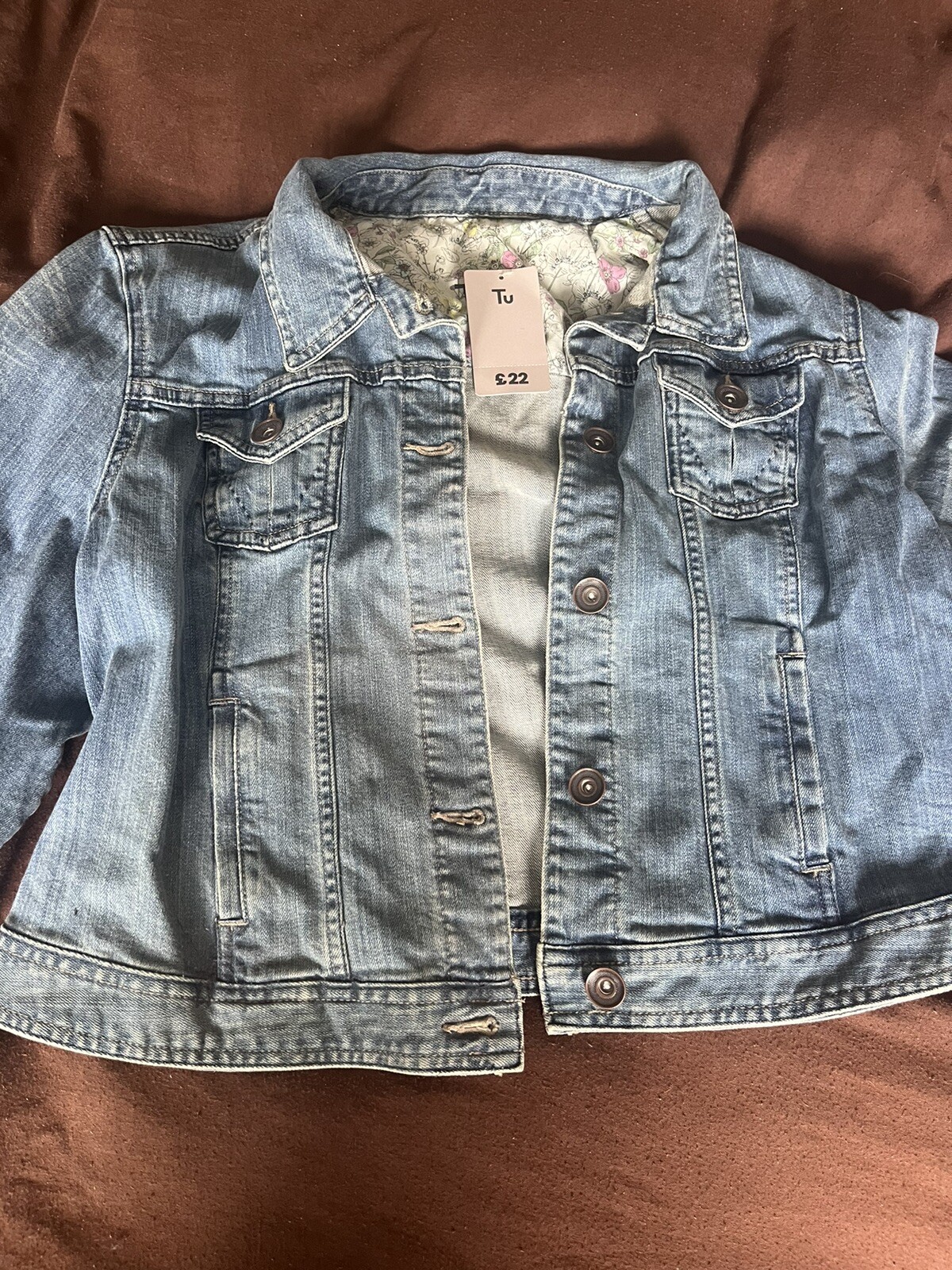 Sainsbury’s Tu Ladies Denim Jean Jacket Size 20 eBay