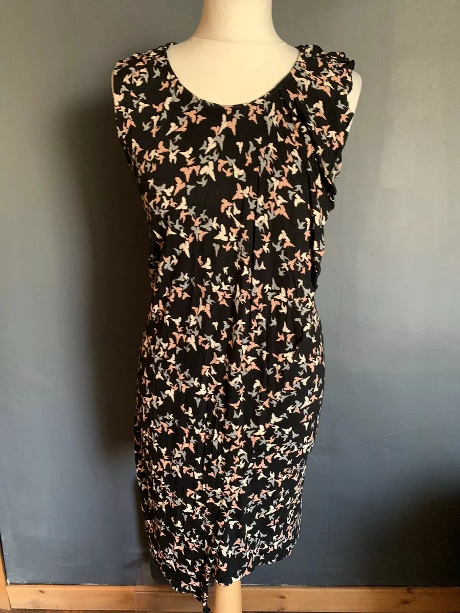 Oasis bird print dress 2025