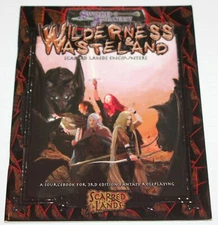 Sword & Sorcery Scarred Lands: Wilderness & Wasteland D&D 3e 3rd RPG 2002 Book