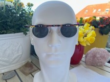 AUßERGEWÖHNL. BRILLE MIT ECHTEM GERADEM HOR...