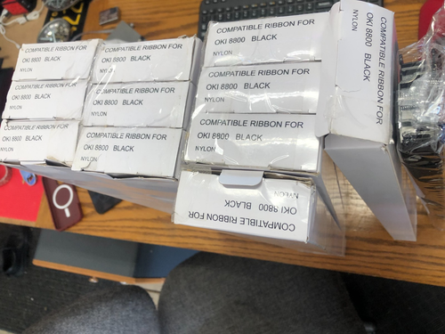 11 EACH OKI OKIDATA RIBBONS 41708209 ML8800 COMPATIBLE - 第 1/3 張圖片