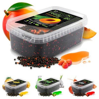 Delphin Reaxe Method Feeder Pellet Box ReadyAndGo 400g Angelfutter Karpfen