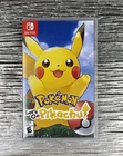 Pokemon Let's Go Pikachu Game (Nintendo Switch, 2018) Tested & Working