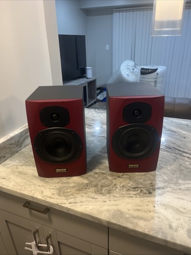 PAIR of Tannoy REVEAL Passive Speakers RED 6.5" 2-Way Studio Monitors 100W 8-Ohm