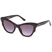 Guess Girl's Sunglasses Dark Havana Acetate Butterfly Shape Frame GU00228 4752Z