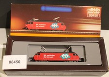 Märklin scala Z, numero articolo 88450, locomotiva elettrica BR 460 delle FFS, in confezione originale, mini club