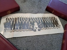 Antique Photograph Great Lakes Naval Training Center 564th Company with Names