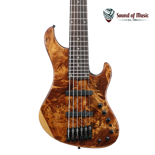 Ibanez MDM1606NML MDM 6str Electric Bass w/Bag - Natural Mocha Low Gloss